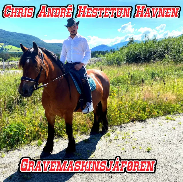 Plateomslag: Gravemaskinsjåføren